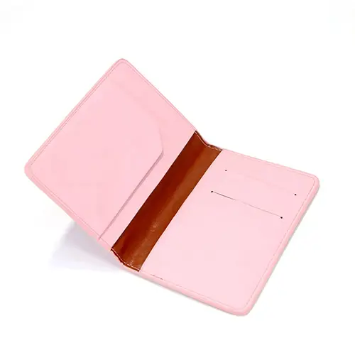 Compact and Stylish Pink Card Holder for Everyday Use